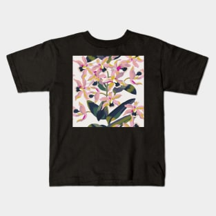 Copie de Yellow Poppies Scattered Kids T-Shirt